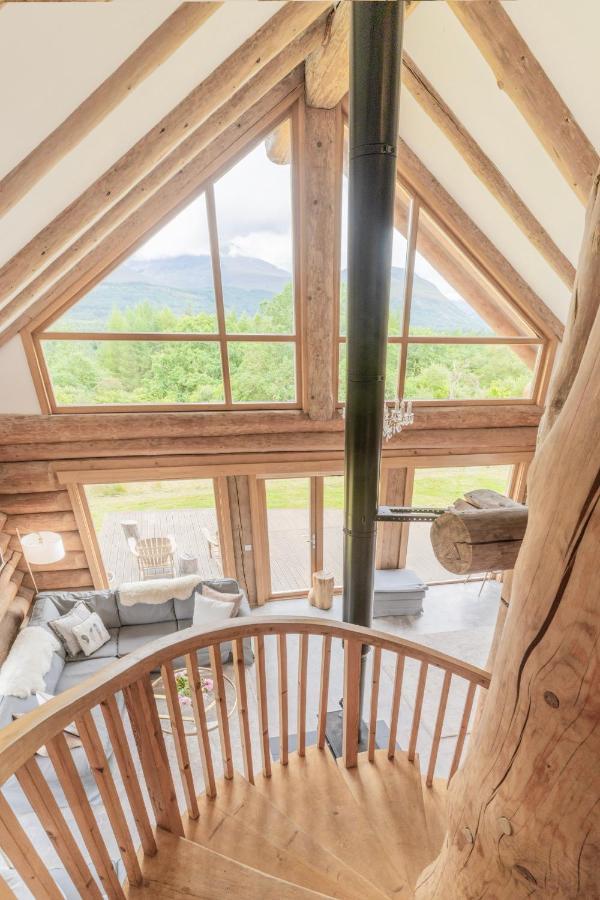 Wild Nurture Eco Luxury Offgrid Log Cabin Fort William Eksteriør bilde