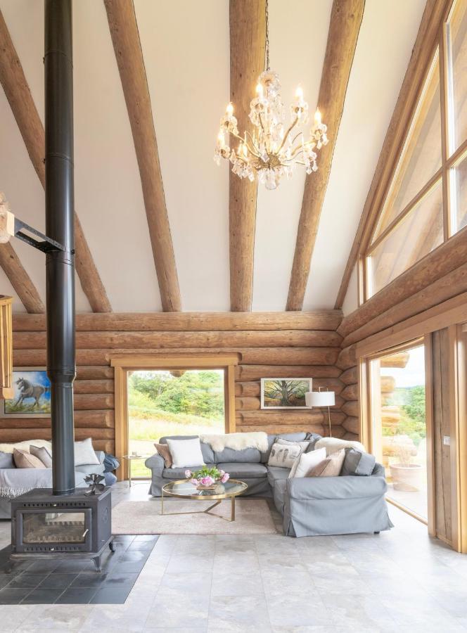 Wild Nurture Eco Luxury Offgrid Log Cabin Fort William Eksteriør bilde