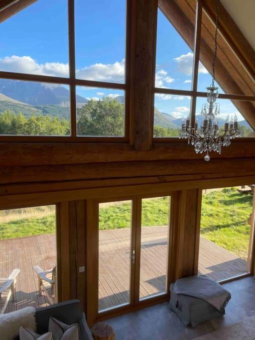 Wild Nurture Eco Luxury Offgrid Log Cabin Fort William Eksteriør bilde